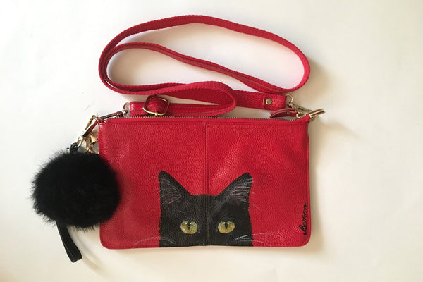 Over The Cat Designer Cat Crossbody Bag